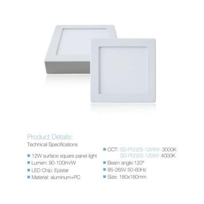 LED PANEL SD-P002S-12DW