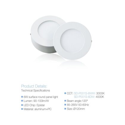 LED PANEL SD-P001S-6DW