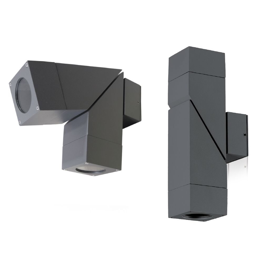 SVJETILJKA ZIDNA WM055 DARK GREY