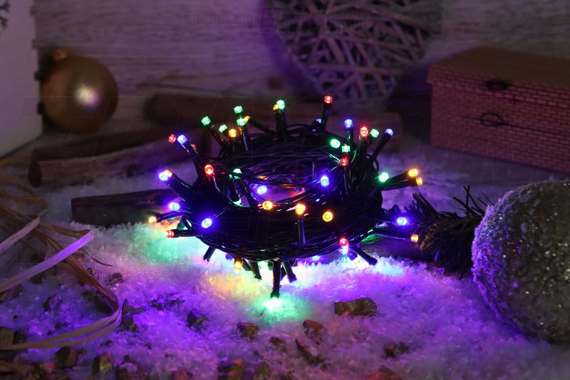 LED SVJETLOSNI LANAC S PROGRAMOM RGB 20M - Slika 2