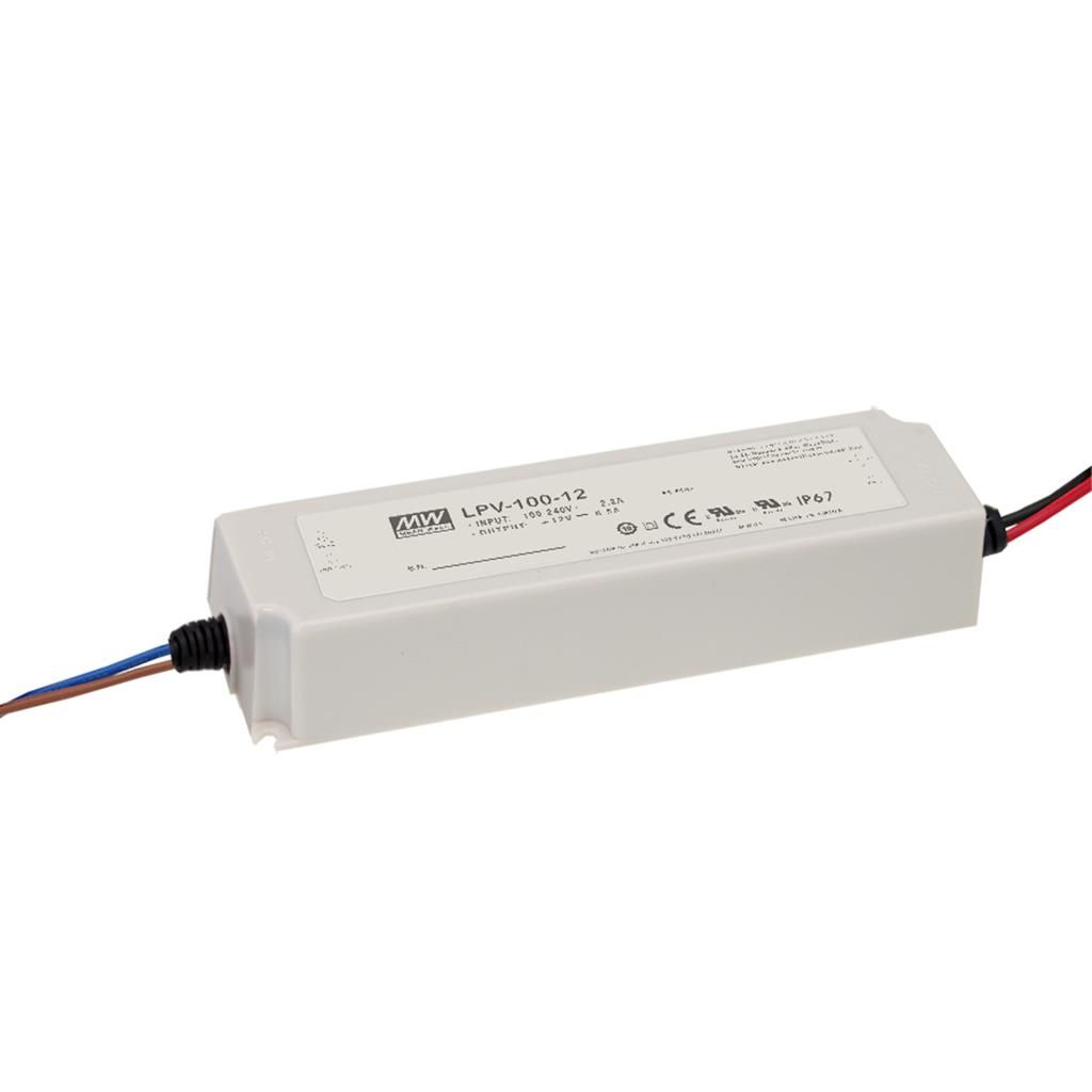 LED DRIVER AC/DC LPV-100-12 MEAN WELL
