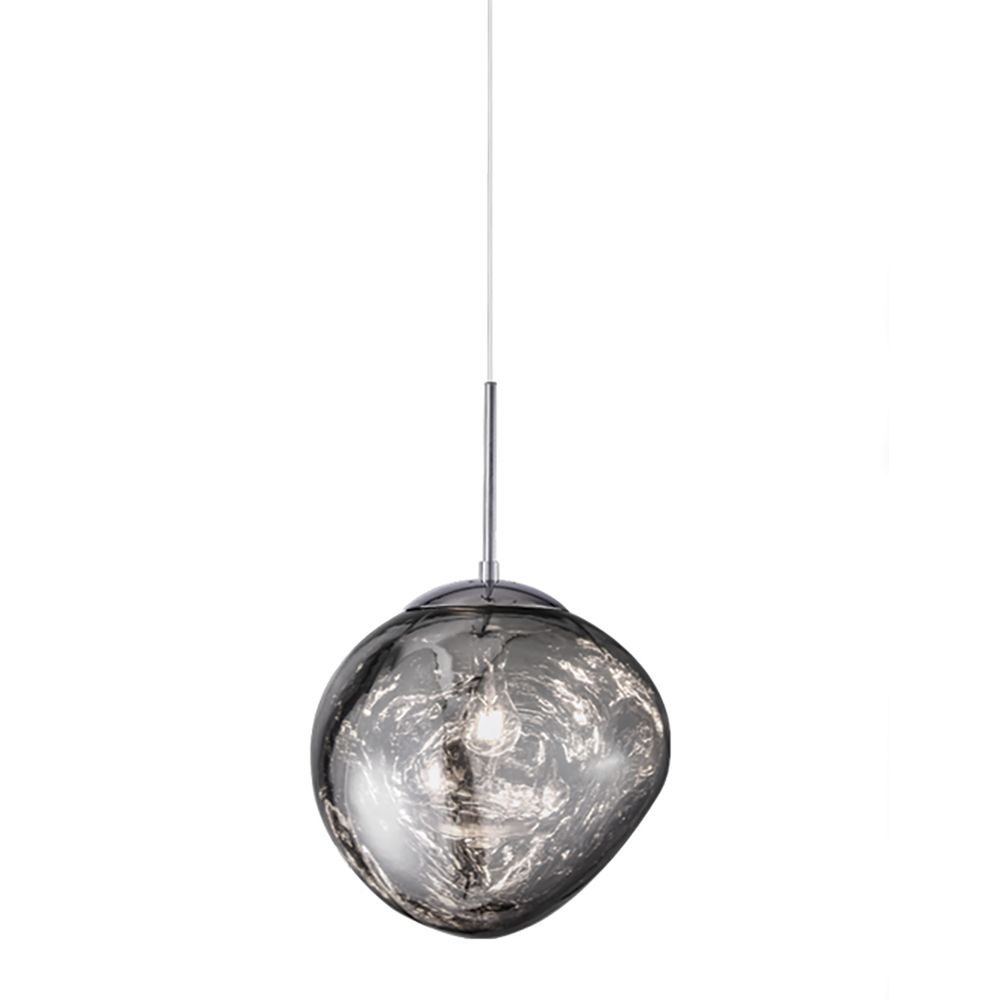 SVJETILJKA VISILICA MO:1009-250 GLASS SILVER