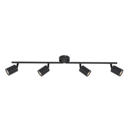 SVJETILJKA ROTO-4 BLACK METAL 4xGU10