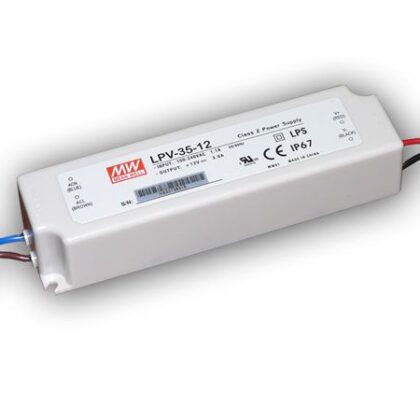 LED DRIVER AC/DC LPV-35-12 MEAN WELL