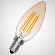 LED ŽARULJA SVIJEĆA AMBER